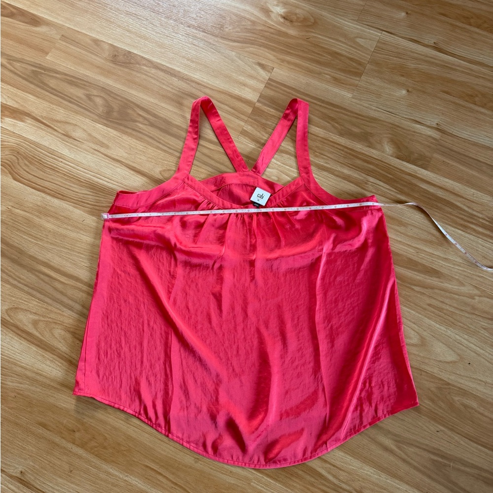 Ladies Cabi Pink Coral Sleeveless Blouse - Sz XL